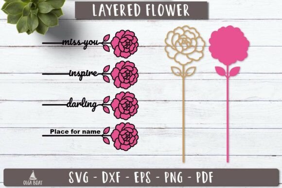 Crafting Depth: How to Master the Peony Flower Name SVG for 3D Layered Creations
