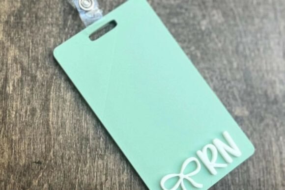 Evaluating the 3D Bow RN Badge Holder STL for Personalized Professional Accessories