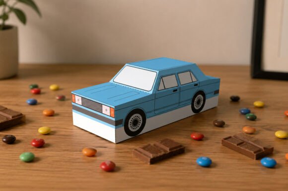 Unfolding Creativity: A Comprehensive Guide to Car Favor 3D Papercraft